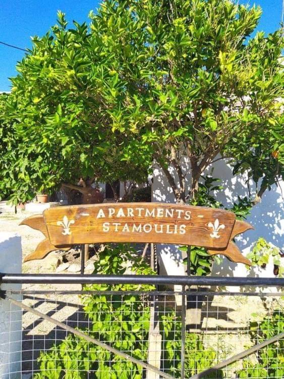 Stamoulis Apartments Kampos Marathokampou ภายนอก รูปภาพ