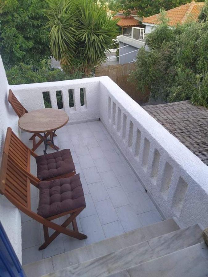 Stamoulis Apartments Kampos Marathokampou ภายนอก รูปภาพ